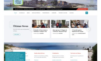 Diseño del portal web para el Concello de Bueu Pontevedra