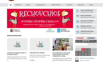 Diseño del portal web para el Concello de Moaña en Pontevedra
