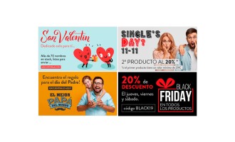 Banners publicitarios para tienda online Marily Shop en Pontevedra