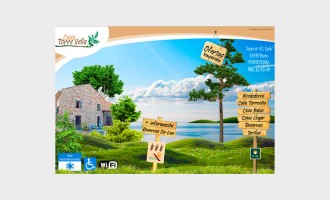 Diseño página web casa rural Casa Torre Vella Cela Bueu Pontevedra