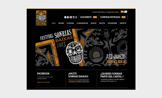 web Festival SonRías Baixas Troula na Banda Bueu Pontevedra