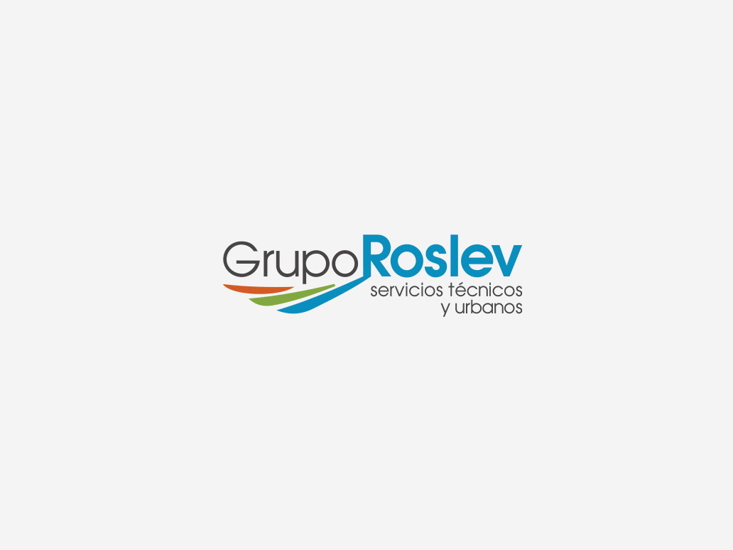logotipo e imagen corporativa Grupo Roslev Bueu Pontevedra