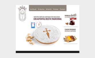 Propuesta gráfica web La Abuela artesanos reposteros A Coruña