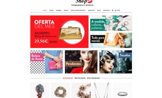 Marilyn Shop tienda online Prestashop venta complementos bisutería Pontevedra