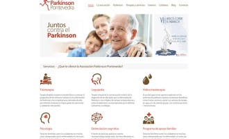 Propuesta diseño web Asociación Parkinson Pontevedra