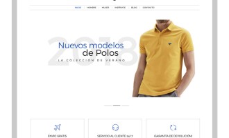 Pedro Braun tienda online moda hombre Prestashop Ourense