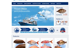 Pescapro tienda online pescado fresco profesionales Prestashop Marín Pontevedra