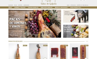 Sabor de Guijuelo propuesta diseño tienda online productos Guijuelo