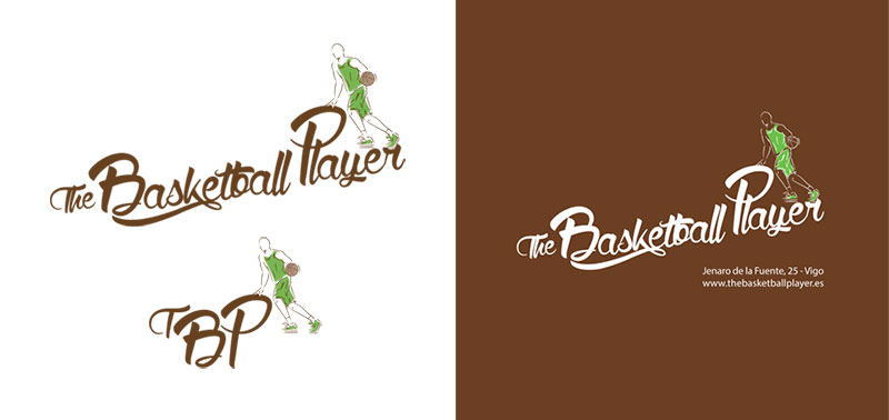Logotipo The Basketball Player en Vigo
