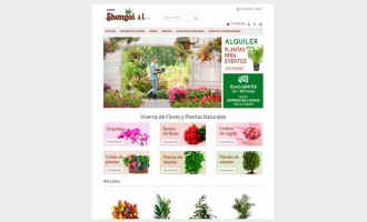 Viveros Shangai vivero flores y plantas tienda online Madrid