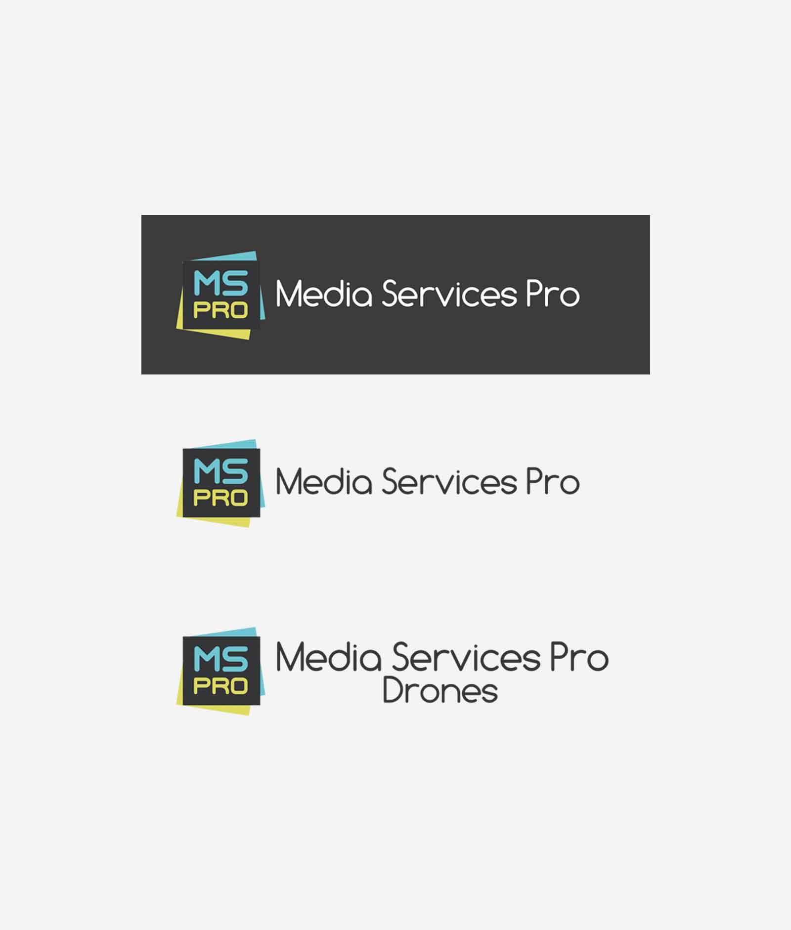 Diseño de Logotipo Media Services Pro en Vigo