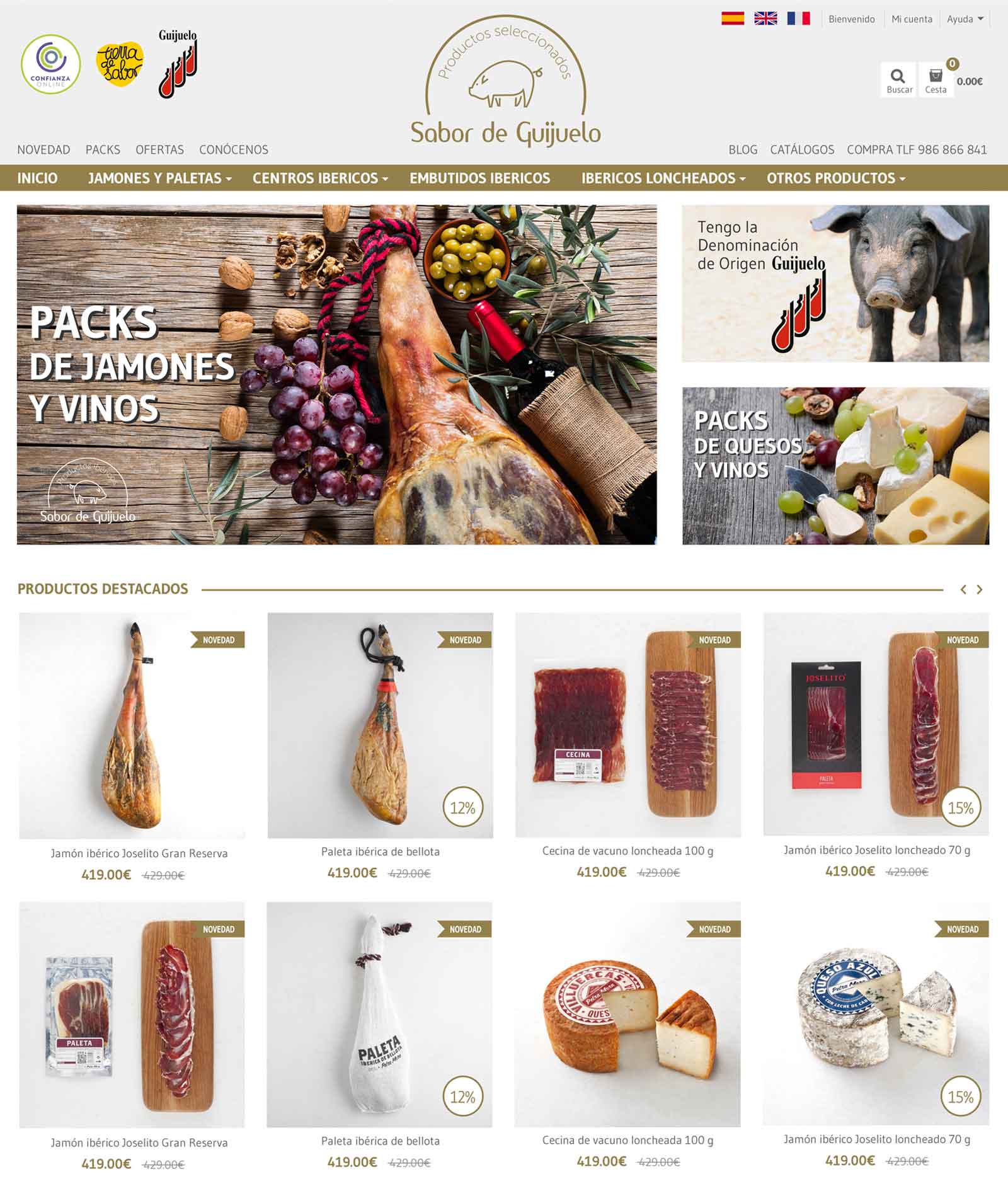 Sabor de Guijuelo tienda online