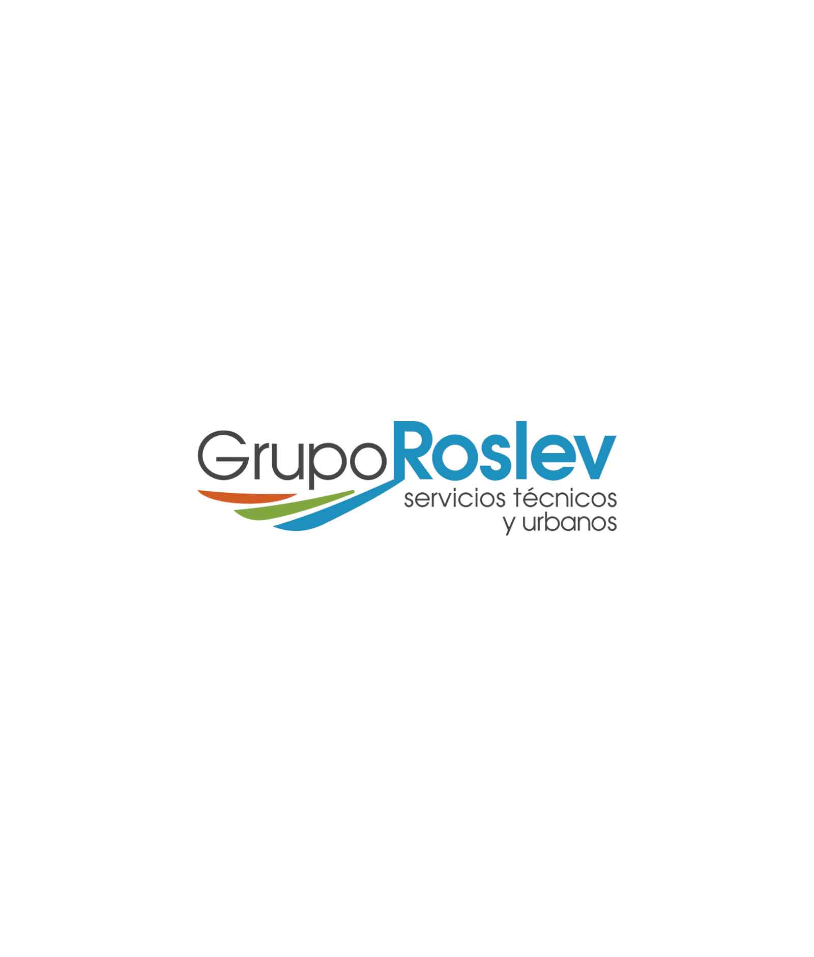 logotipo e imagen corporativa Grupo Roslev Bueu Pontevedra