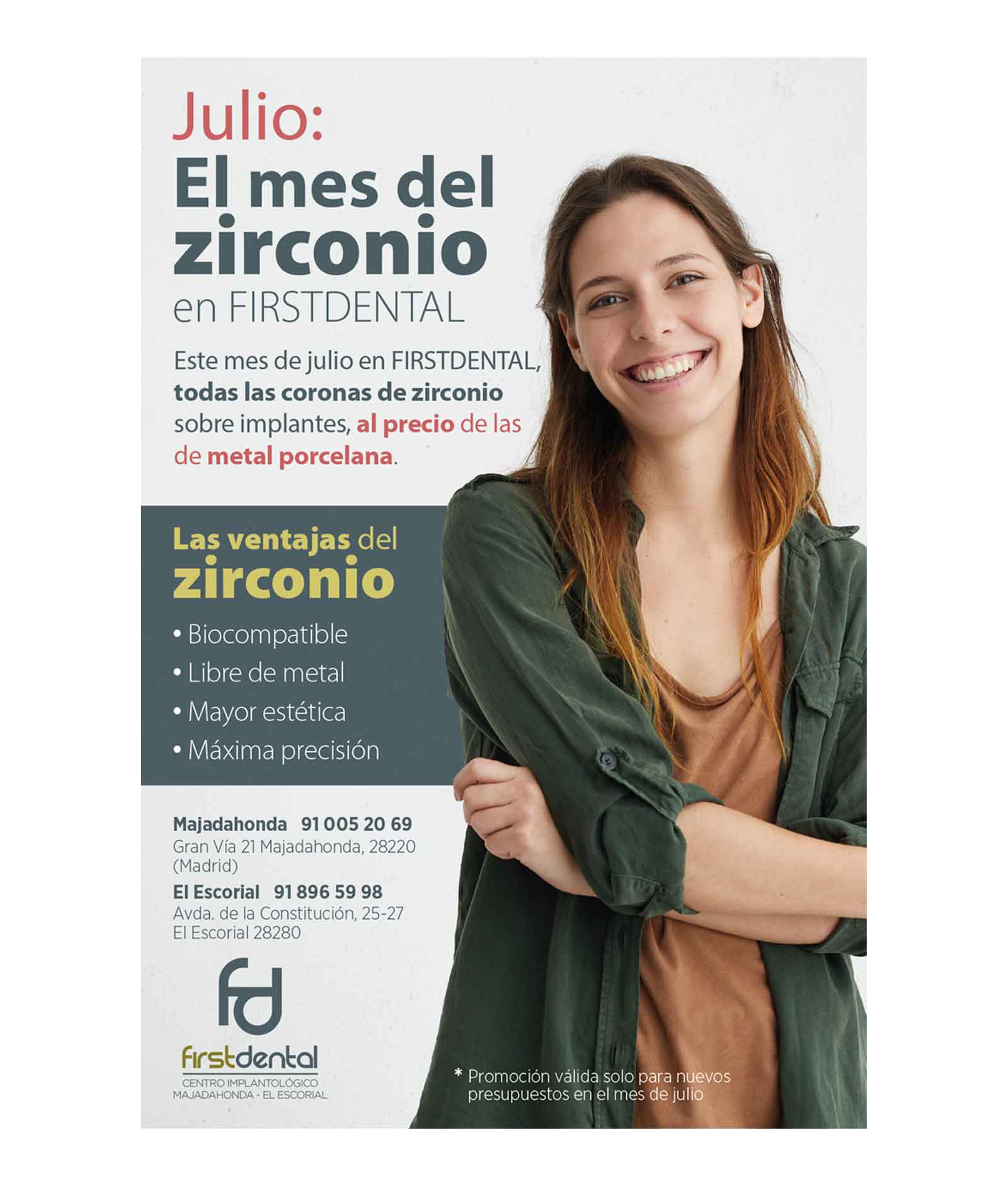 Diseño de folletos publicitarios clínica dental